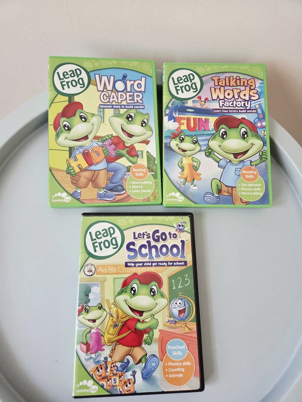 Leap Frog DVDs Reading Skills/Preschool Skills